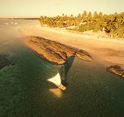Piscinas naturais e jangada em Porto de Galinhas